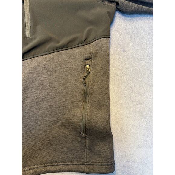 Men's North Face Gray & Black Full Zip Jacket Size LG - Picture 4 of 8